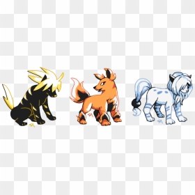 Cartoon Mammal Vertebrate Horse Like Mammal Horse Dog - Pokemon Beta Legendary Dogs, HD Png Download - legendary pokemon png