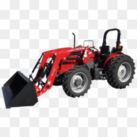 Transparent Tractor Silhouette Png - Mahindra 5545 Tractor, Png Download - machinery png