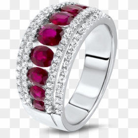 Engagement Ring, HD Png Download - rubies png