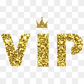 Black Gold Cool Vip Crown Font Design - Logo Vip Gold Png, Transparent Png - vip.png