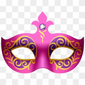 Masquerade Clipart Pink - Masquerade Mask Png Vector, Transparent Png - carnival mask png