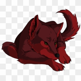 Red Wolf By Cassdoubleme-d4d7rwb - Red Wolf Drawing Png, Transparent Png - red wolf png