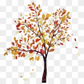 Fall Tree Vector Graphics Oak Clip Art - Autumn Tree Vector Png, Transparent Png - thumps up png