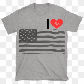 Active Shirt, HD Png Download - distressed american flag png