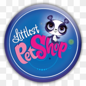 Font,circle,pin-back Button,badge,logo - Littlest Pet Shop, HD Png Download - shop button png