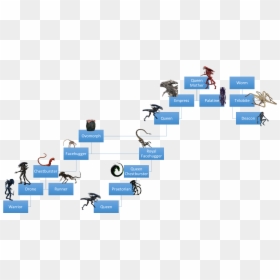 Xenomorph Life Cycle - Graphic Design, HD Png Download - facehugger png