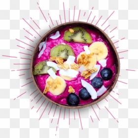 Featured Smoothie Bowl - Fruit Cake, HD Png Download - acai bowl png