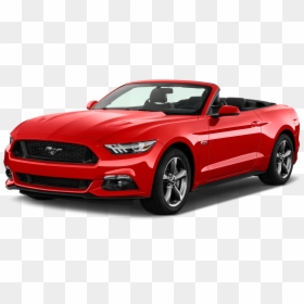 Red Mustang Fox Body Convertible Png - Ford Mustang Convertible 2017, Transparent Png - convertible png