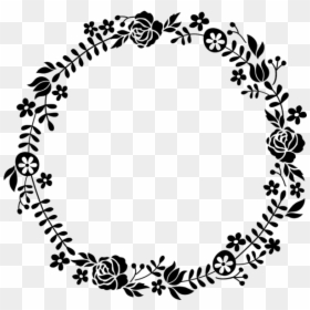 Thumb Image - Flowering Wreath Rubber Stamp, HD Png Download - circle designs png