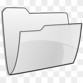 Transparent Folder Clipart Black And White - Rifle, HD Png Download - black folder png