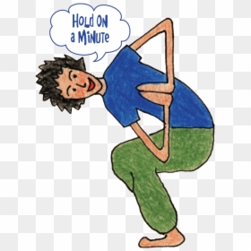 Transparent Yoga Vector Png - Grounded Clip Art, Png Download - kid.png