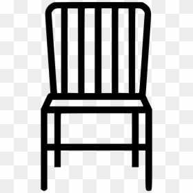 Chair Furniture Simple Home - Chair, HD Png Download - furniture icon png