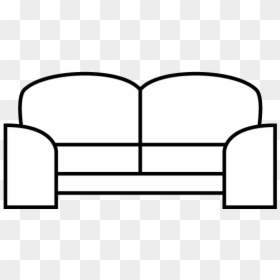 Sofa-icon - Couch, HD Png Download - furniture icon png