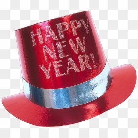 Transparent New Years Hat Png - New Year Party Hat Transparent Png, Png Download - celebration icon png