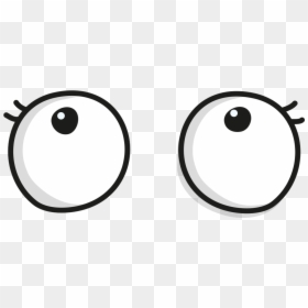 Eyes Looking Up Png, Transparent Png - white eyes png