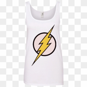 Bolt Logo T Shirt - Justice League Flash Logo Png, Transparent Png - lightining png