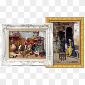 Arabic Paintings - Latier De Poterie Tanger Jean Discart, HD Png Download - paintings png