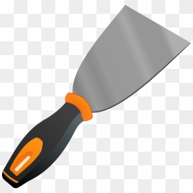 Tool,trowel,utility Knife - Clipart Spatule, HD Png Download - knife clipart png