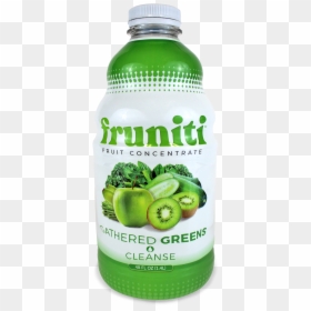 Fruniti 48oz Gathered-greens S - Vegetable Juice, HD Png Download - green smoothie png