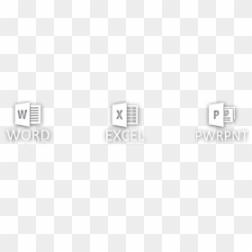 Excel White Icon Png, Transparent Png - microsoft word icon png