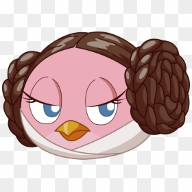 Angry Birds Stella Star Wars, HD Png Download - star wars personajes png