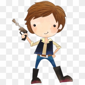 Han Star Was Clipart Png - Star Wars I Love You I Know, Transparent Png - star wars personajes png