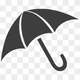 Black Umbrella Clipart, HD Png Download - umbrella logo png