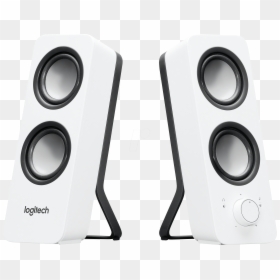 Logitech Stereo Speaker System Logitech 980-000811 - Colunas Brancas Pc, HD Png Download - loudspeaker png