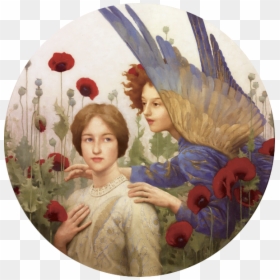 Thomas Cooper Gotch The Message - Thomas Cooper Gotch, HD Png Download - message.png