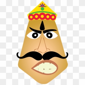 Ravan Png - Ravan Illustration - Ravan Face Image Hd, Transparent Png - behance png