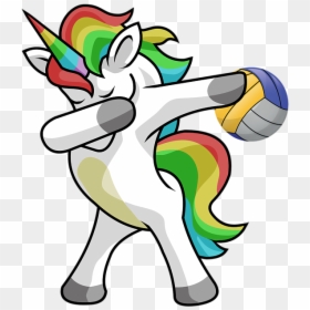 Dabbing Unicorn Basketball, HD Png Download - dabbing unicorn png