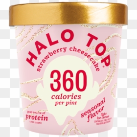 Halo Top Ice Cream Strawberry Cheesecake, HD Png Download - kat graham png