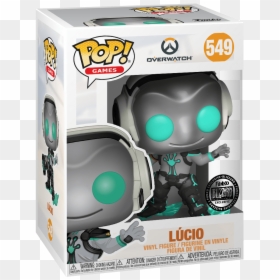 Funko Pop Overwatch Lucio, HD Png Download - overwatch bastion png