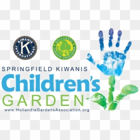 The Kiwanis Children"s Garden Will Be The Home Garden - Hand, HD Png Download - kiwanis logo png