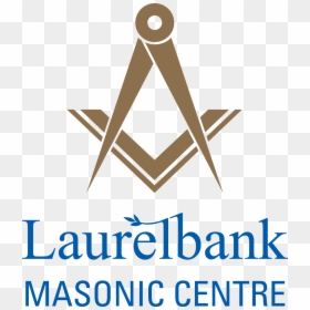 Laurelbank Masonic Logo V6 Master Cmyk - Graphic Design, HD Png Download - masonic logo png