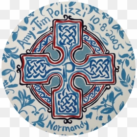 Transparent Celtic Cross Png - Circle, Png Download - crossed out circle png