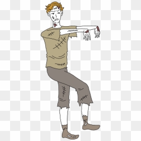 Zombie - Cartoon, HD Png Download - zombie eyes png