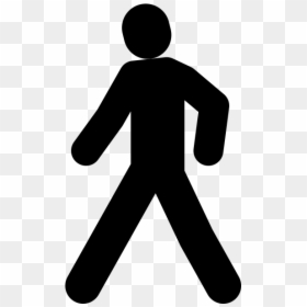Pedestrian Clip Art, HD Png Download - walking icon png