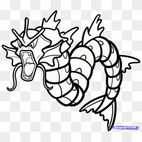 Gyarados Pokemon Coloring Pages Transparent Png - Gyarados, Png Download - gyrados png