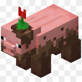 Muddy Pig - Minecraft Muddy Pig Texture, HD Png Download - earth texture png