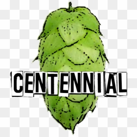 Hop Cones Black And White Download - Centennial Hop, HD Png Download - hop png