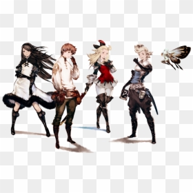 Bravely Default Characters, HD Png Download - killer frost png