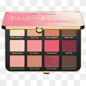 Too Faced Matte Peach Palette, HD Png Download - eye shadow png