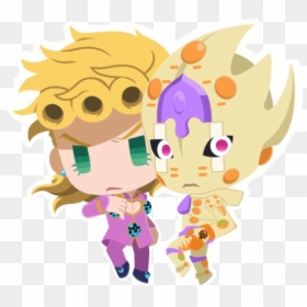 Image - Jojo Pitter Patter Pop Giorno, HD Png Download - giorno giovanna png