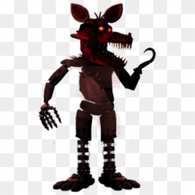Nightmare Foxy Png Clipart - Five Nights At Freddy's, Transparent Png - nightmare bonnie png