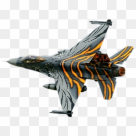 #f16 #fighter #aircraft - F 16 Fighting Falcon Tiger, HD Png Download - f16 png