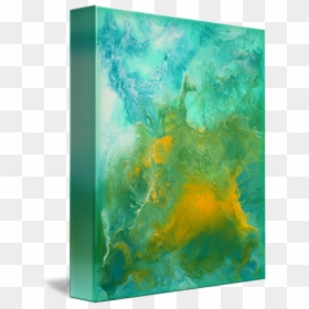 Fluid Abstract Painting - Abstract Paints Png, Transparent Png - paint png tumblr