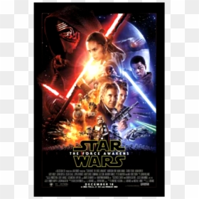 New Star Wars - Original Star Wars The Force Awakens Poster, HD Png Download - daisy ridley png