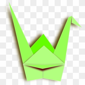 Origami Crane Transparent Png, Png Download - origami crane png