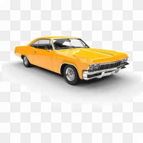 Free Yellow Muscle Car Png - Classic Car Clipart Png, Transparent Png - yellow car png